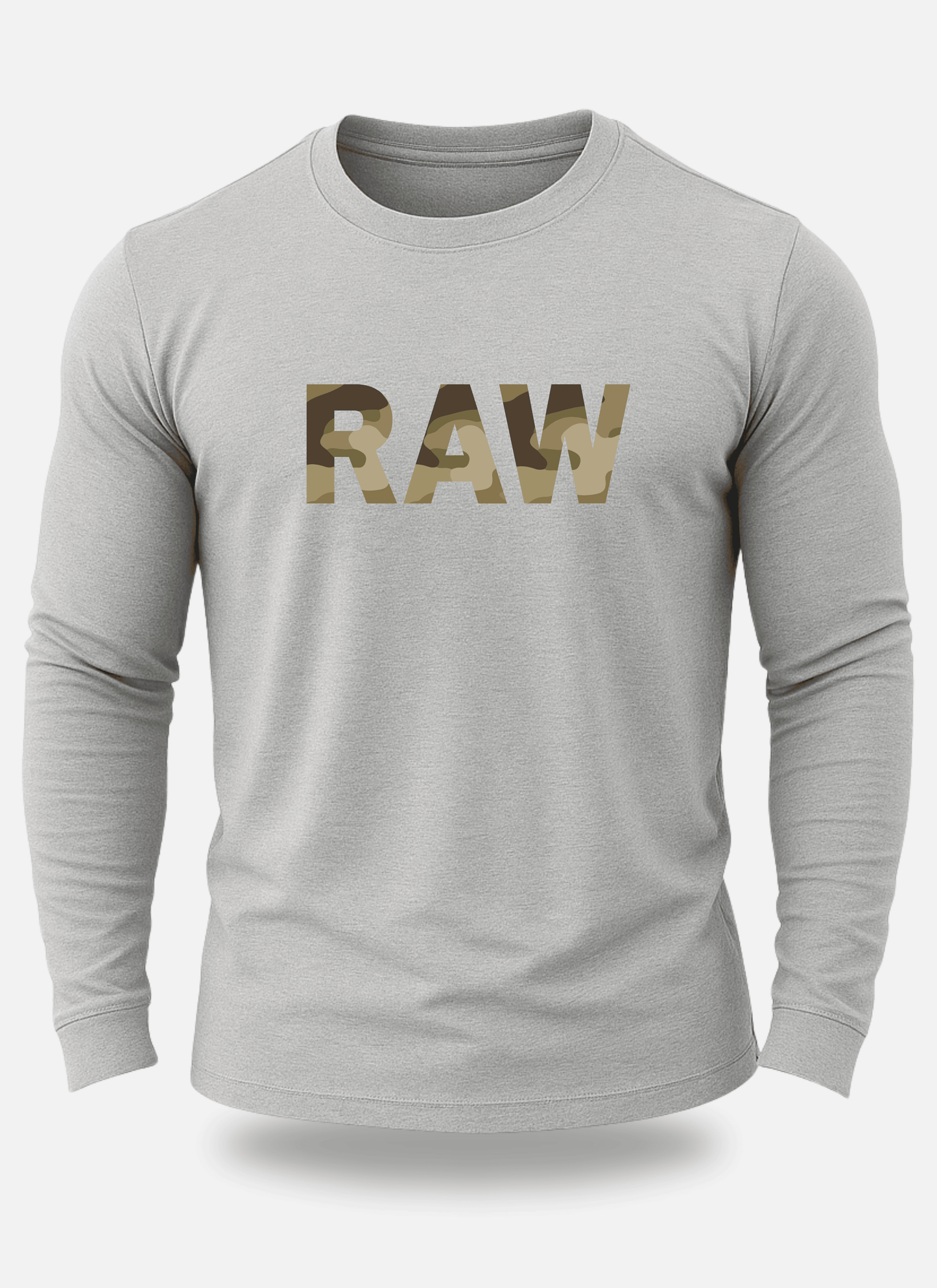 Men's Full Sleeve Raw T-Shirt