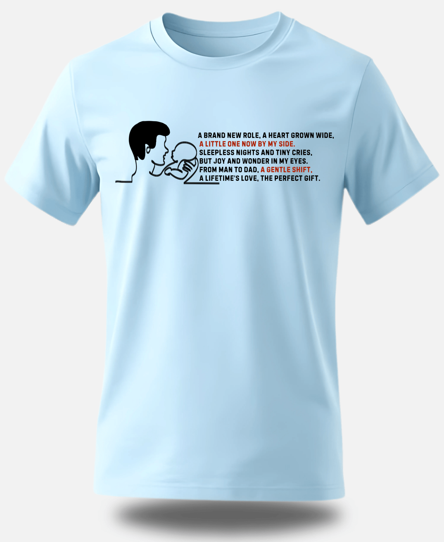 Eagle Squat - Bond Beyond Words Father & Baby Art Tee - Eagle Squat