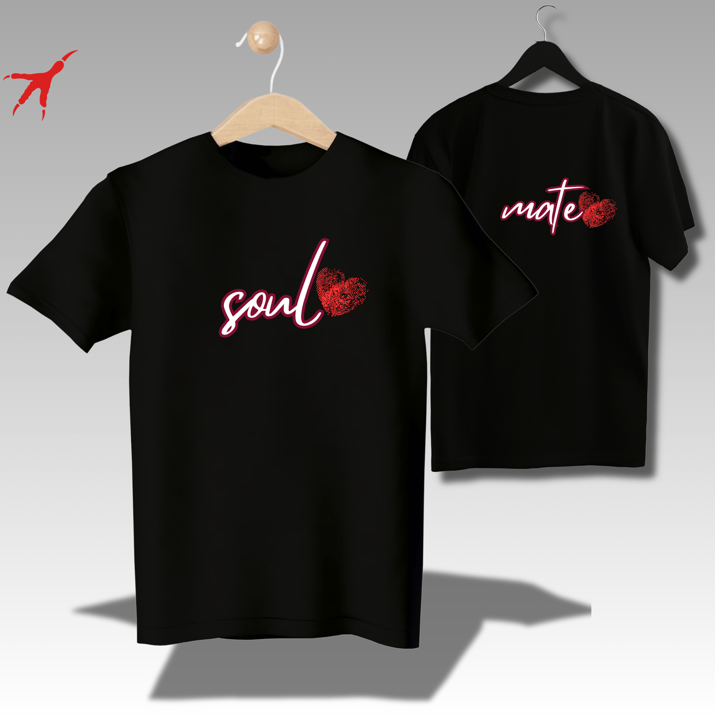 Eagle Squat Soulmate T-Shirts – Two Souls, One Style - Eagle Squat