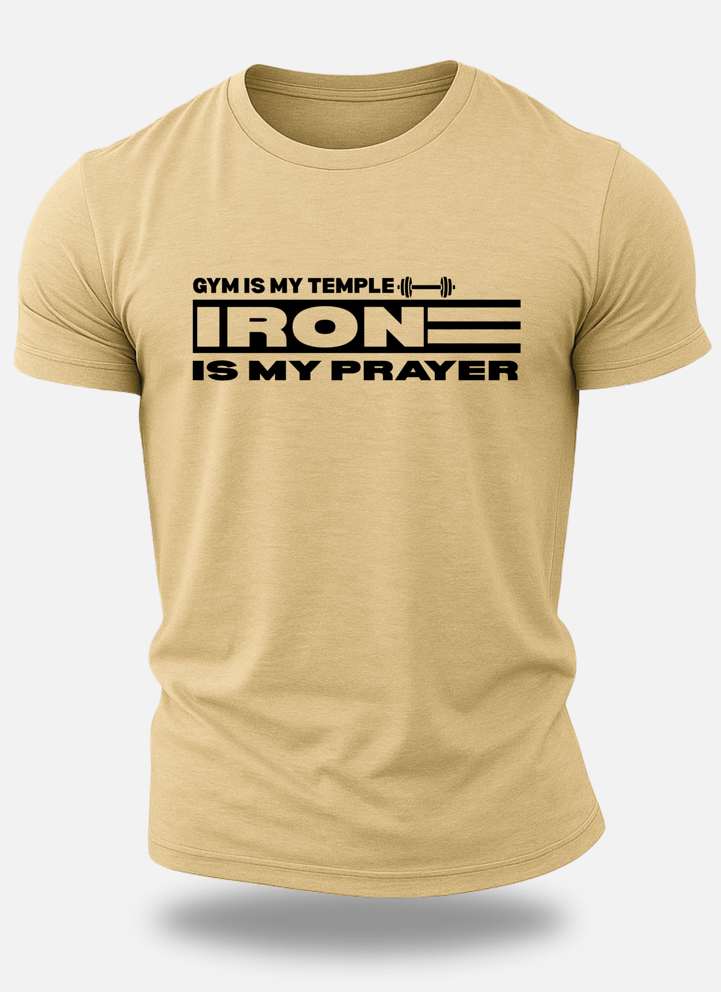 Unisex GYM is My Temple Tee - Eagle Squat