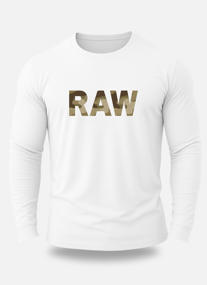 Men's Full Sleeve Raw T-Shirt