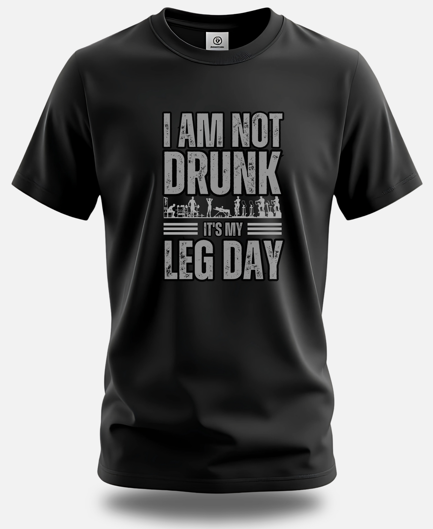 Fitness Enthusiastic Premium Active wear Cotton Tee - I Am Not Drunk – It's Just Leg Day