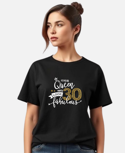 This Queen Turns 25 in Style | Fabulous Birthday Tee