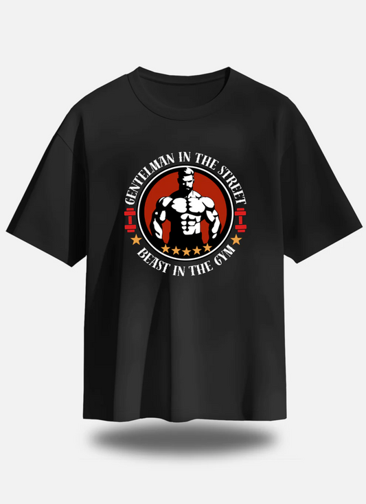 Eagle Squat Exclusive Oversized tee - Beast in the Gym