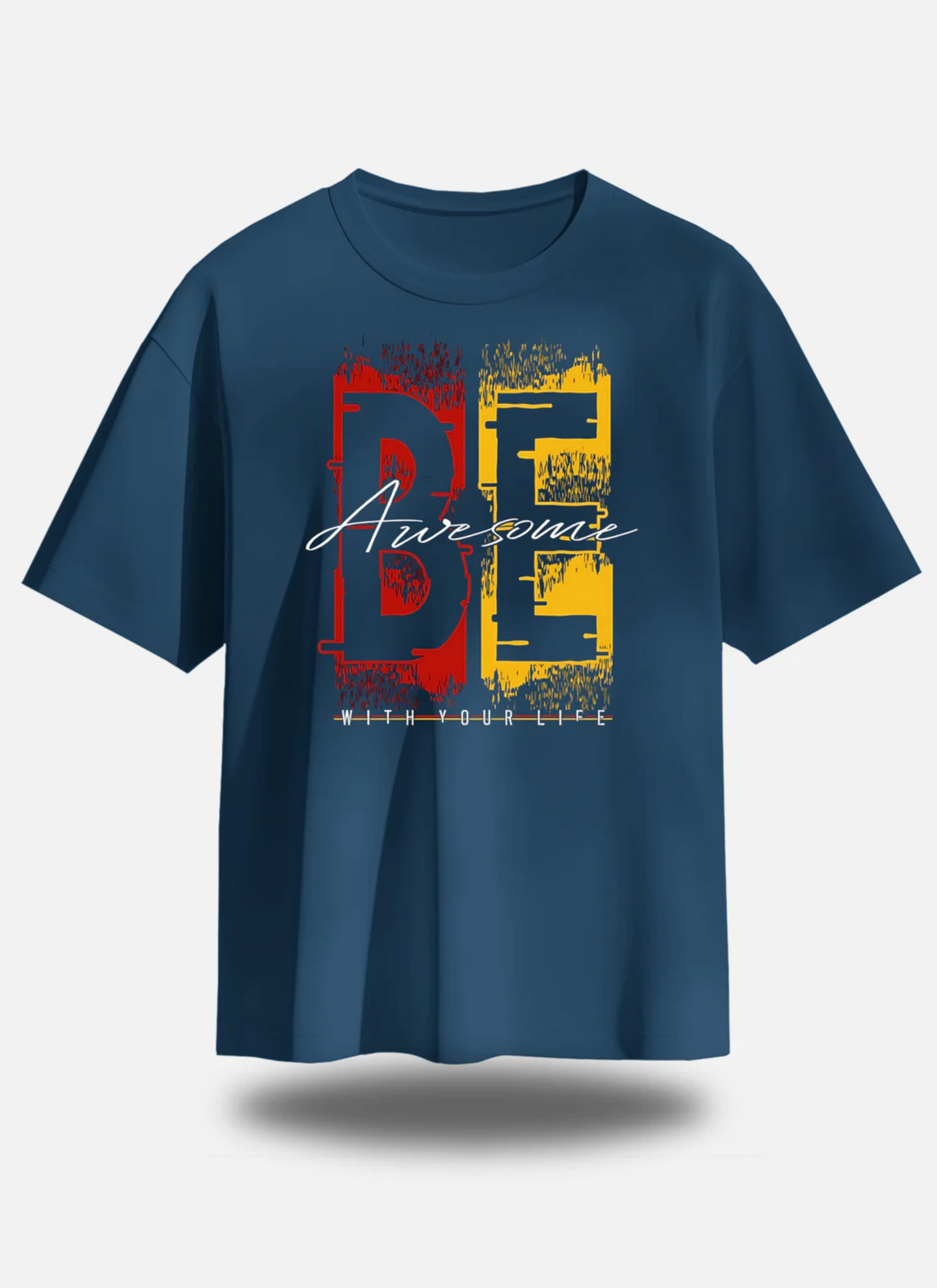 Eagle Squat - Be awesome Yourself Oversized tee