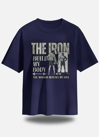 Eagle Squat - The Mirror Revealed My Soul - Oversized Premium Tee