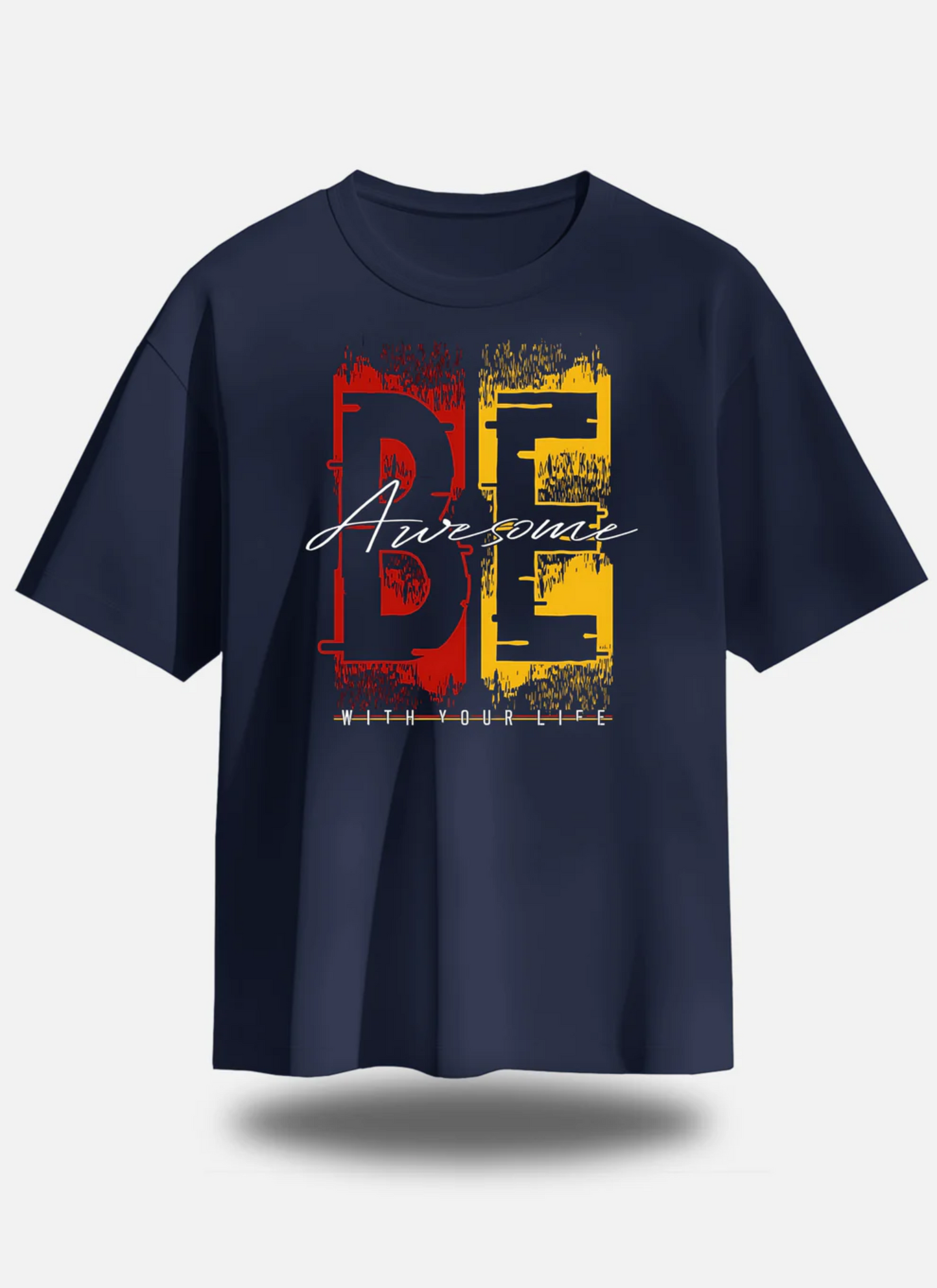 Eagle Squat - Be awesome Yourself Oversized tee