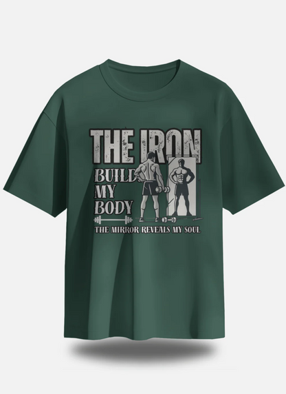 Eagle Squat - The Mirror Revealed My Soul - Oversized Premium Tee
