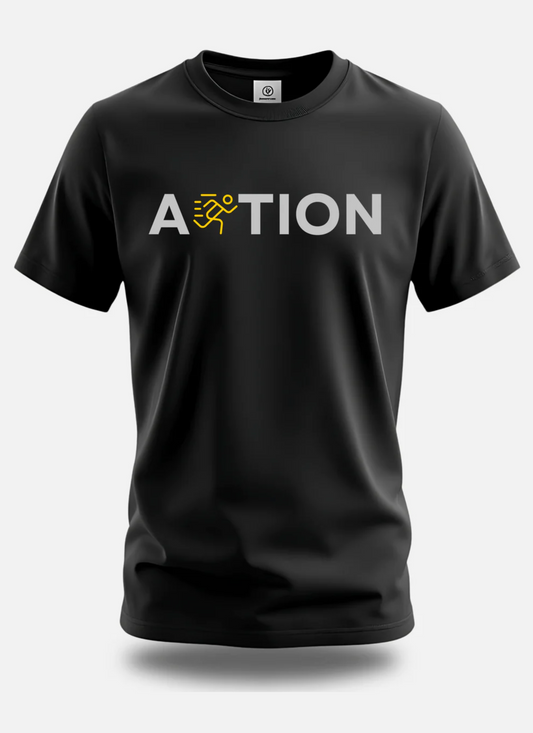 Unstoppable Action Tee – For the Bold and Fearless