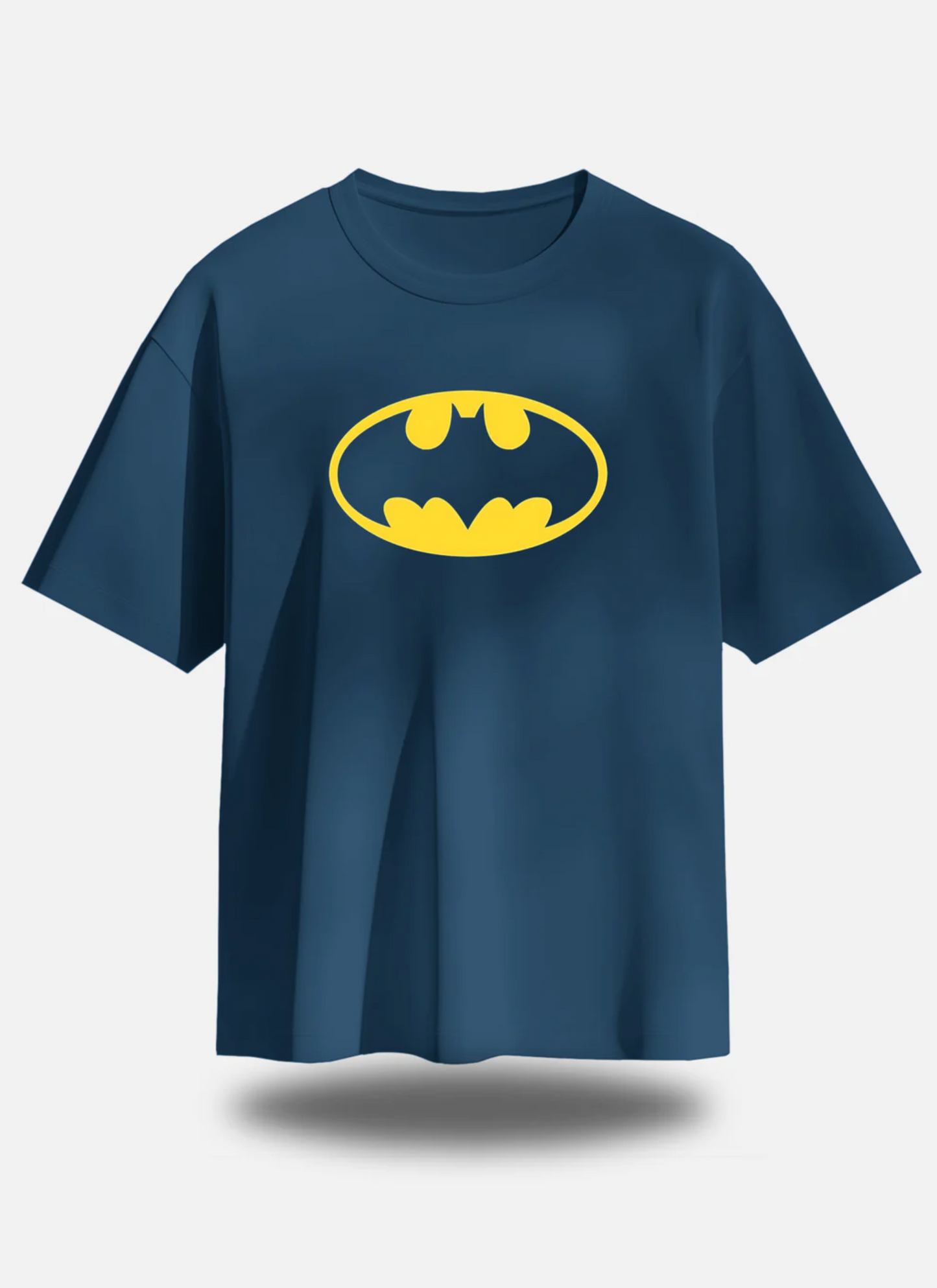 Eagle Squat - Oversized Gotham Wings Emblem T-Shirt