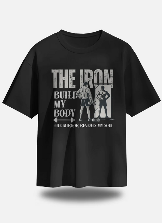 Eagle Squat - The Mirror Revealed My Soul - Oversized Premium Tee