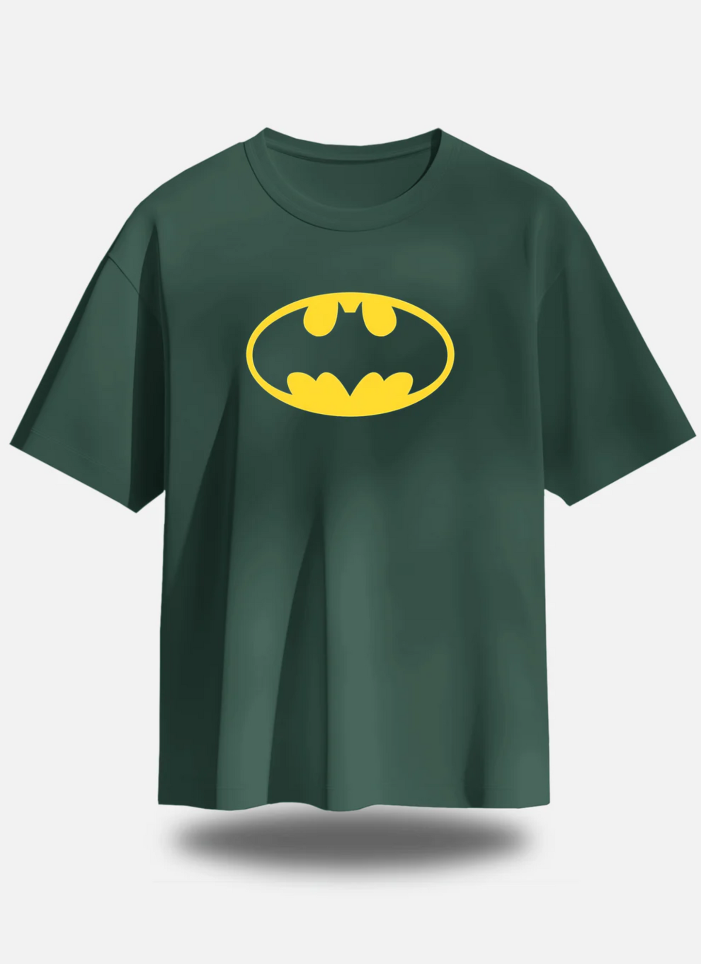 Eagle Squat - Oversized Gotham Wings Emblem T-Shirt