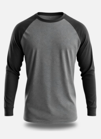 Eagle Squat Raglan Tee – Premium Fabric, Ultimate Comfort