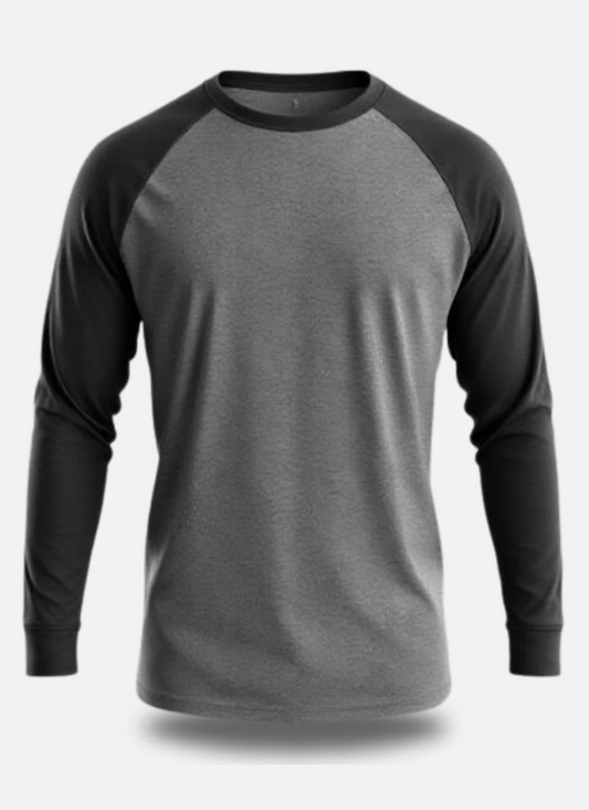 Eagle Squat Raglan Tee – Premium Fabric, Ultimate Comfort