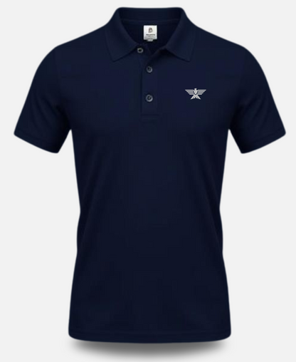 Eagle Squat - Premium Cotton Polo T-Shirt – Classic Comfort & Style