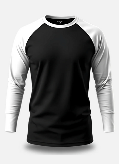 Eagle Squat Raglan Tee – Premium Fabric, Ultimate Comfort