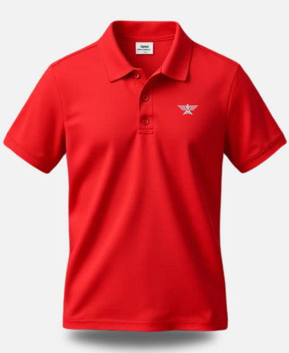 Eagle Squat - Premium Cotton Polo T-Shirt – Classic Comfort & Style