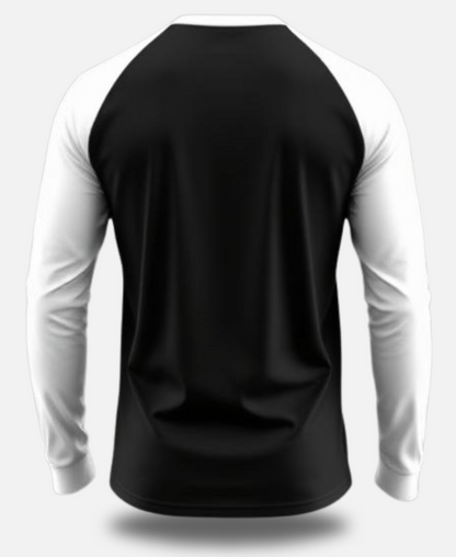 Eagle Squat Raglan Tee – Premium Fabric, Ultimate Comfort