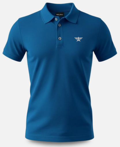 Eagle Squat - Premium Cotton Polo T-Shirt – Classic Comfort & Style