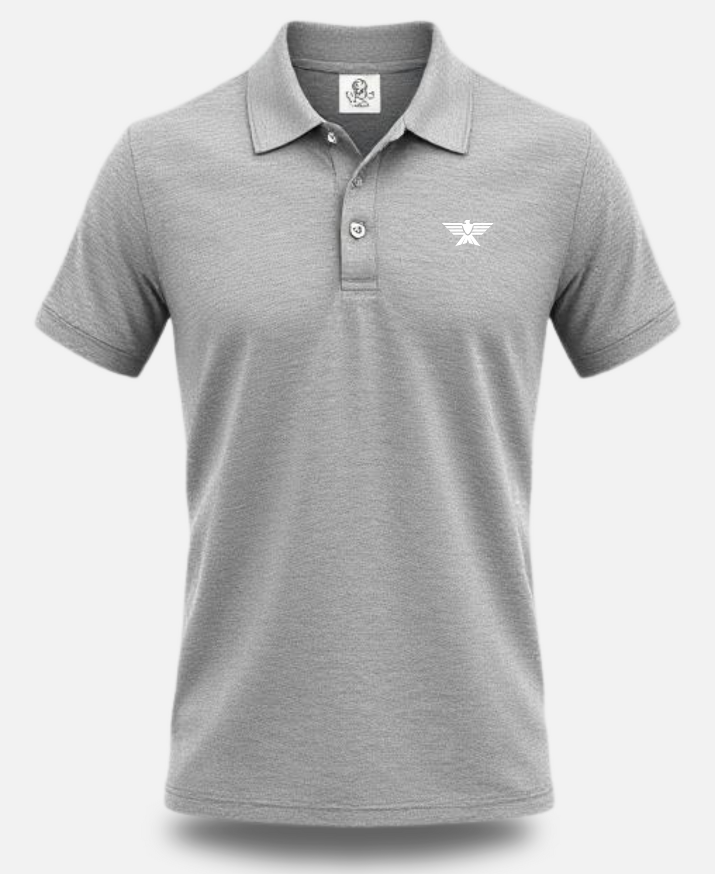 Eagle Squat - Premium Cotton Polo T-Shirt – Classic Comfort & Style