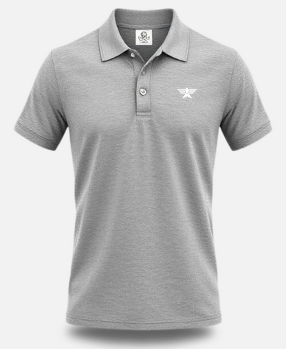 Eagle Squat - Premium Cotton Polo T-Shirt – Classic Comfort & Style