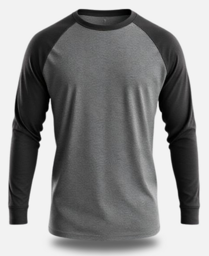 Eagle Squat Raglan Tee – Premium Fabric, Ultimate Comfort