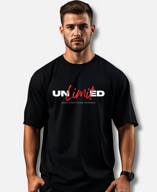 Eagle Squat - Unlimited Potential Oversized Tee