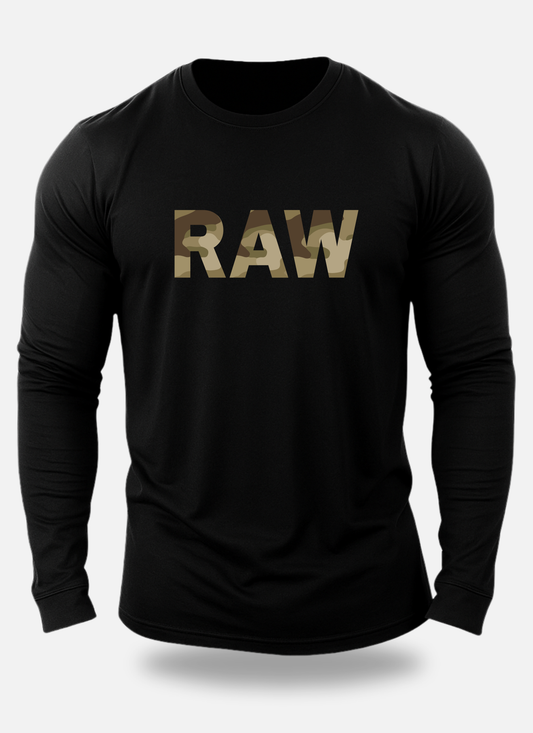 Men's Full Sleeve Raw T-Shirt