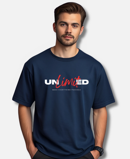 Eagle Squat - Unlimited Potential Oversized Tee