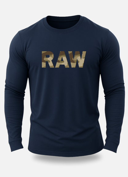 Men's Full Sleeve Raw T-Shirt