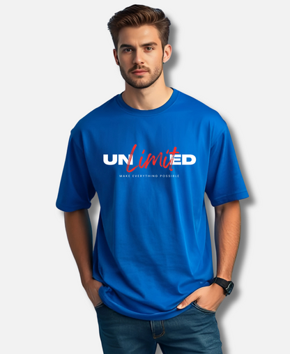 Eagle Squat - Unlimited Potential Oversized Tee