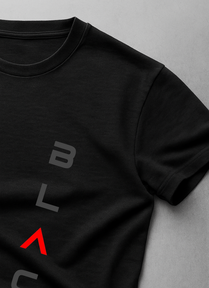 Unisex Black Stretch T-shirt