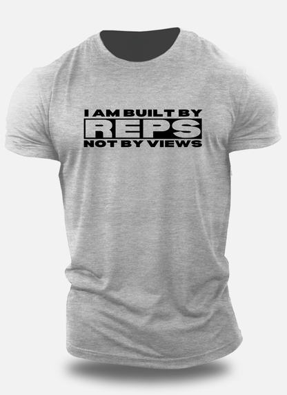 Built By Reps - Pure Cotton Gym Vibe tee