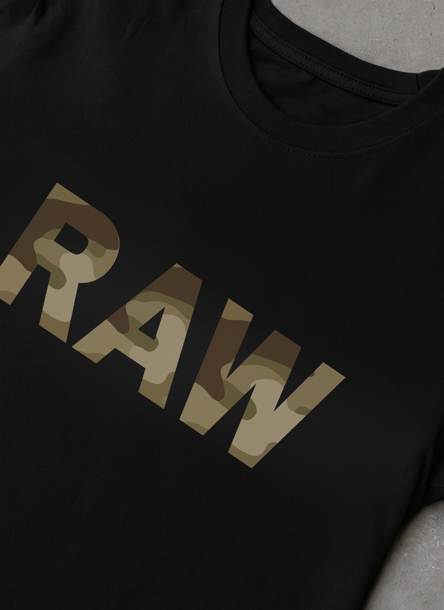 Men's Full Sleeve Raw T-Shirt