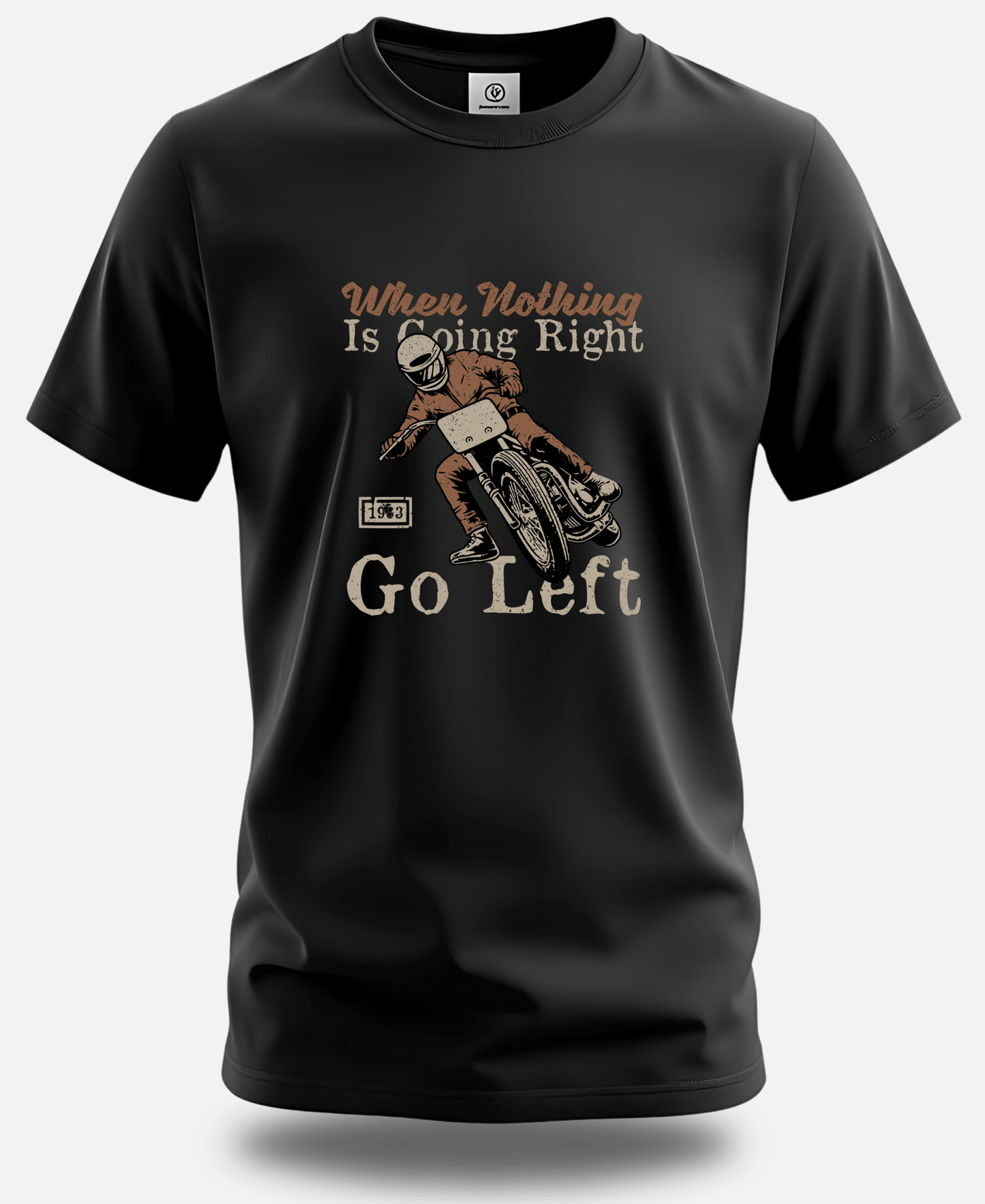 Eagle Squat Biker T-Shirt – Ride Hard, Live Free - Eagle Squat