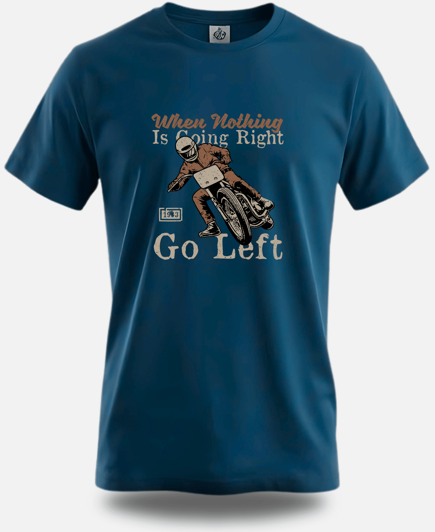 Eagle Squat Biker T-Shirt – Ride Hard, Live Free - Eagle Squat
