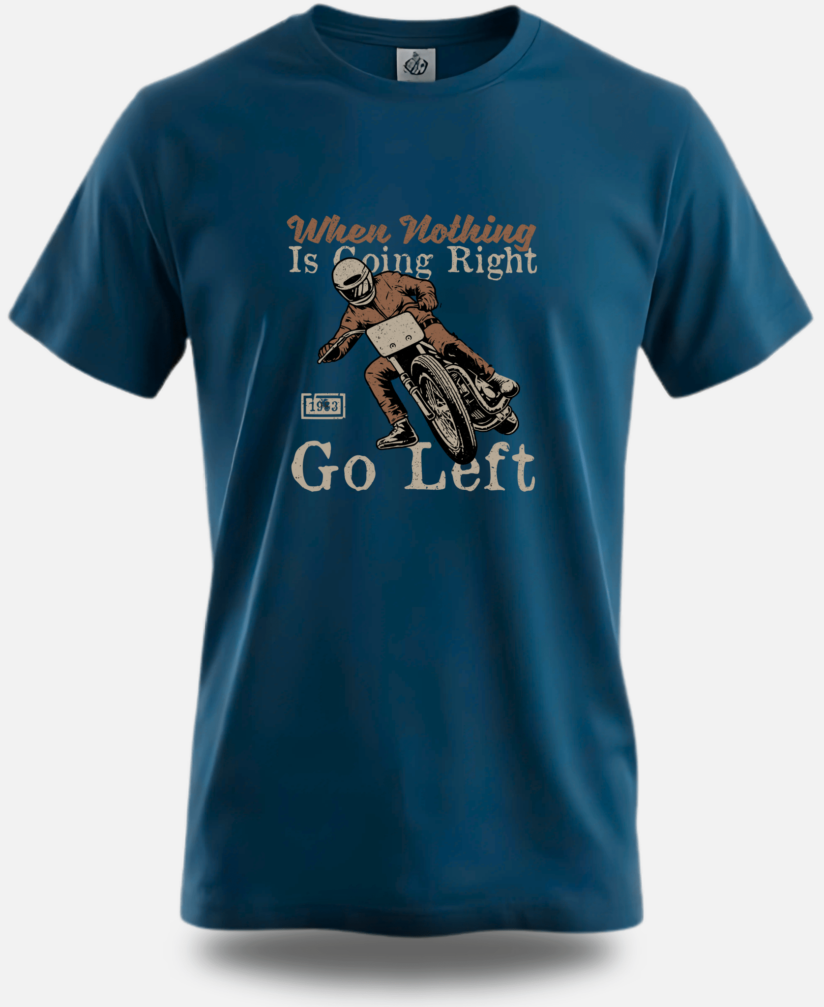 Eagle Squat Biker T-Shirt – Ride Hard, Live Free - Eagle Squat