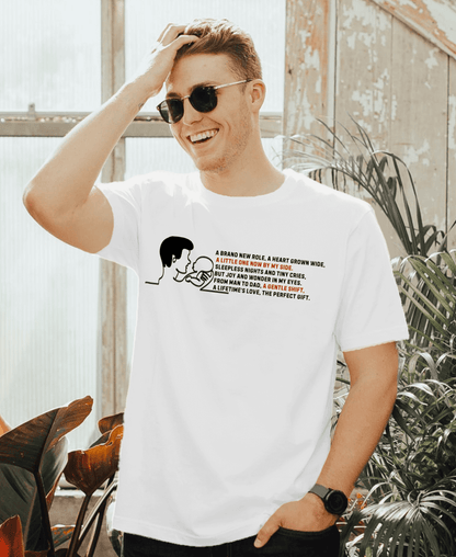 Eagle Squat - Bond Beyond Words Father & Baby Art Tee - Eagle Squat