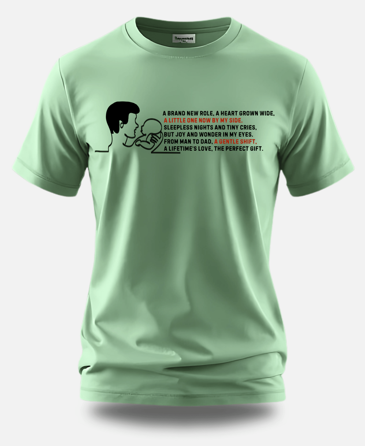 Eagle Squat - Bond Beyond Words Father & Baby Art Tee - Eagle Squat