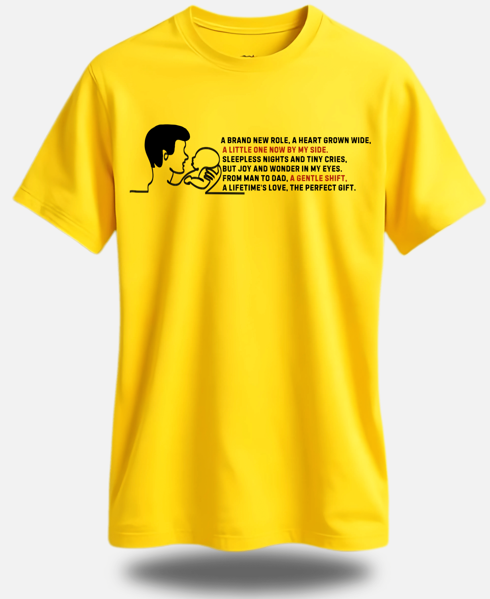 Eagle Squat - Bond Beyond Words Father & Baby Art Tee - Eagle Squat