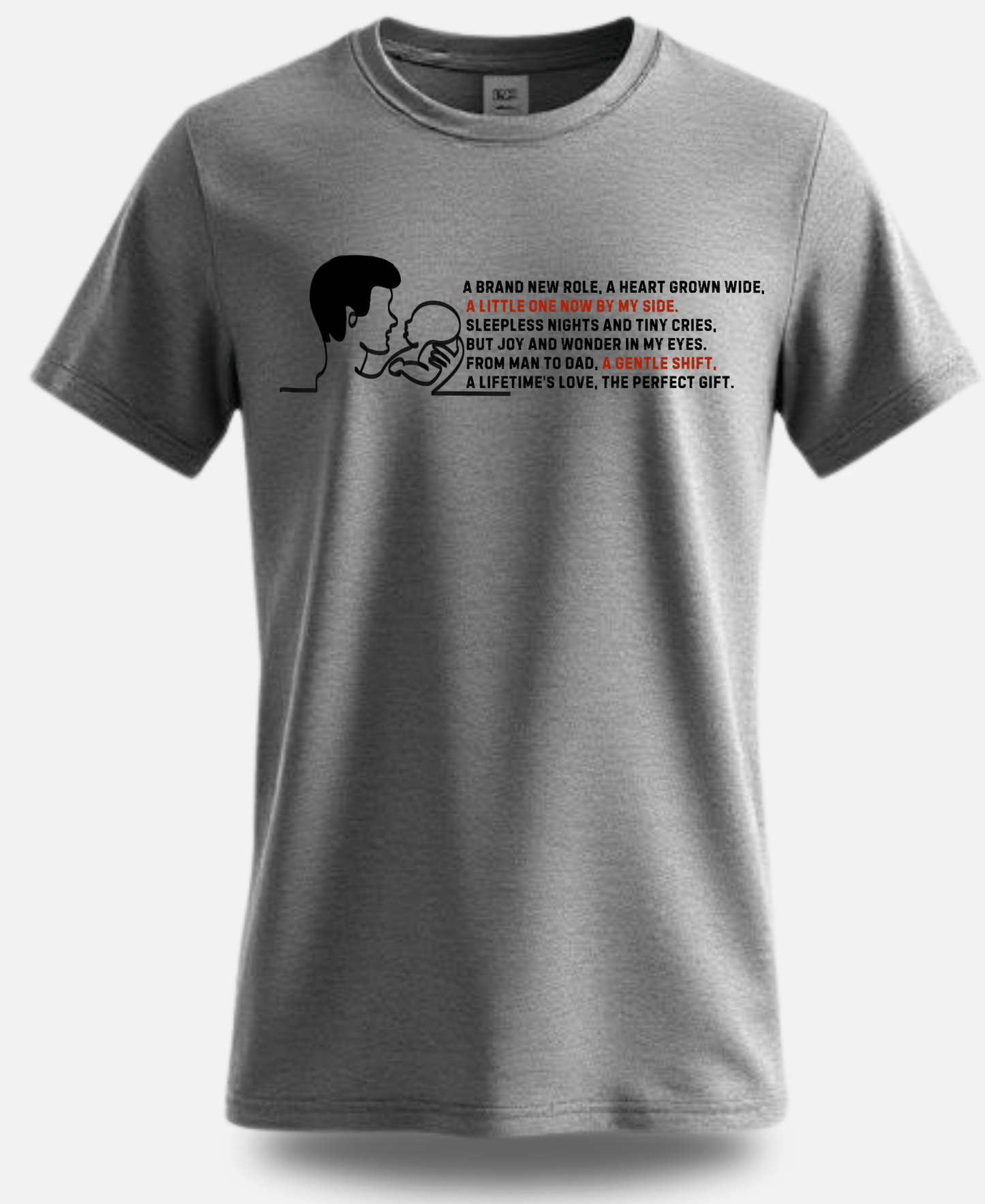 Eagle Squat - Bond Beyond Words Father & Baby Art Tee - Eagle Squat