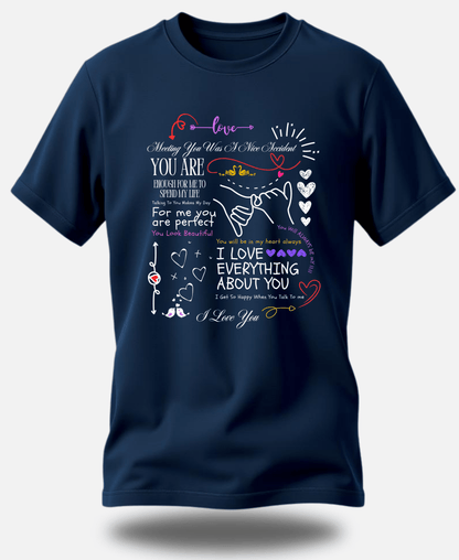 Eagle Squat Exclusive Massage For My Love Tee - Eagle Squat