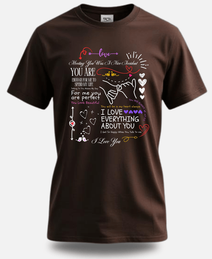 Eagle Squat Exclusive Massage For My Love Tee - Eagle Squat