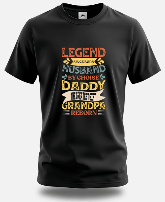 Eagle Squat | Legendary Grandpa - A Lifetime of Greatness | Premium High Quality Cotton - Eagle Squat