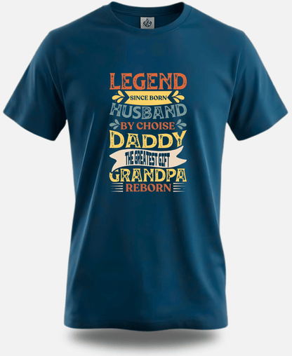Eagle Squat | Legendary Grandpa - A Lifetime of Greatness | Premium High Quality Cotton - Eagle Squat
