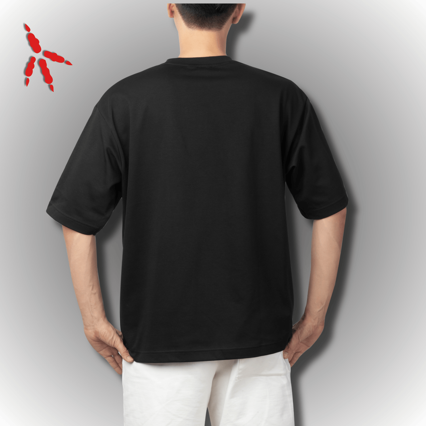 Eagle Squat Oversized Tee – Savage Style Redefined - Eagle Squat