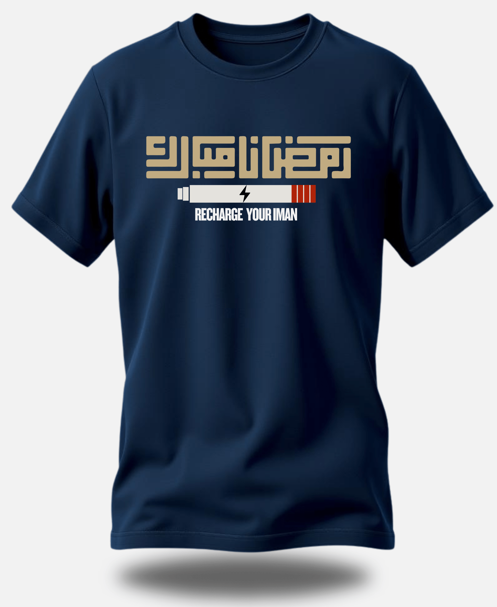 Eagle Squat Premium Tee | Faith & Strength | Ramadan Fasting Mode ON - Eagle Squat