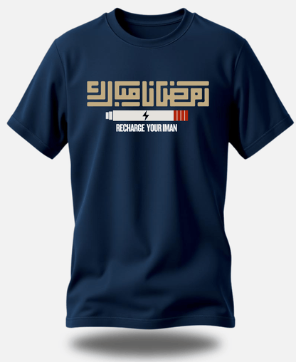 Eagle Squat Premium Tee | Faith & Strength | Ramadan Fasting Mode ON - Eagle Squat