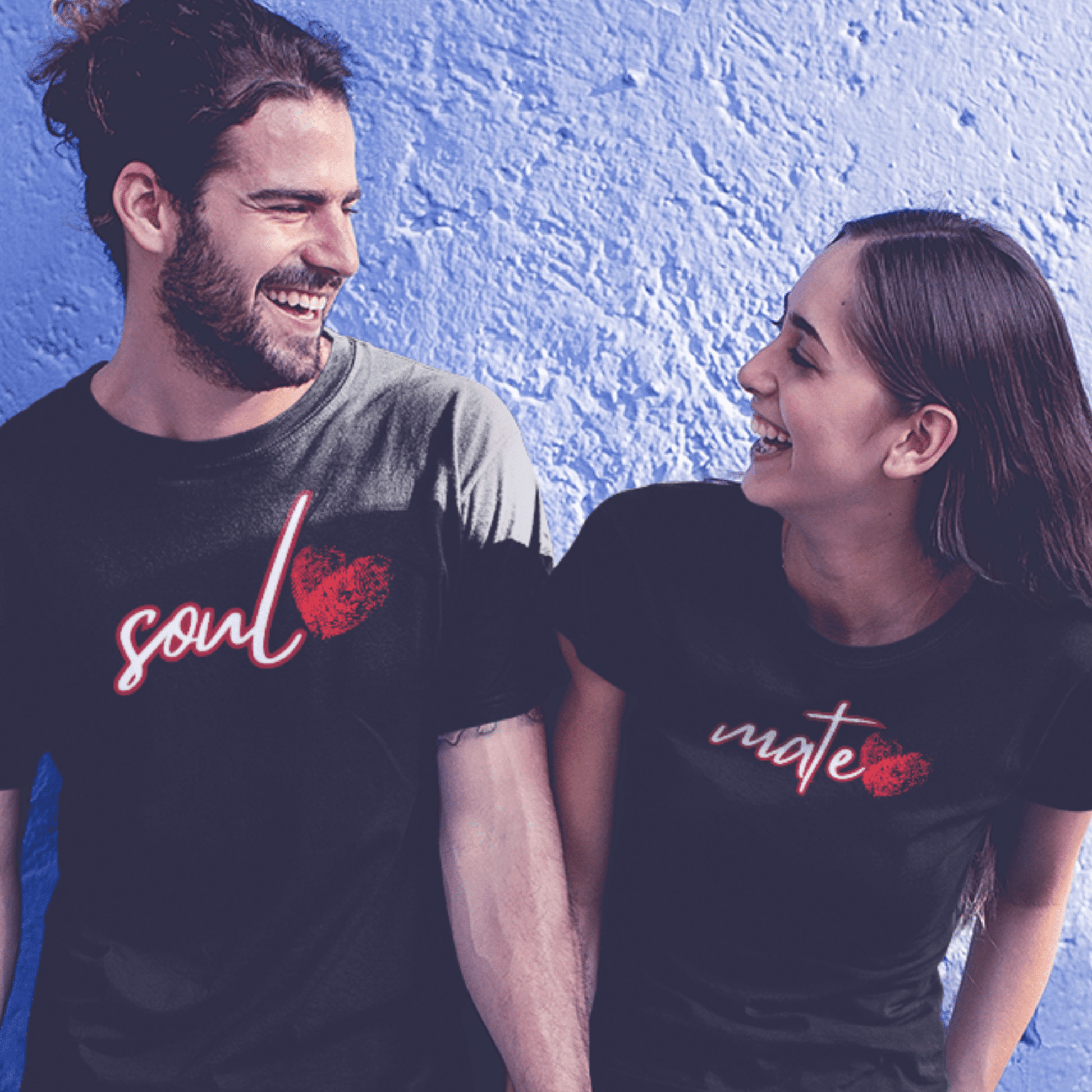 Eagle Squat Soulmate T-Shirts – Two Souls, One Style - Eagle Squat