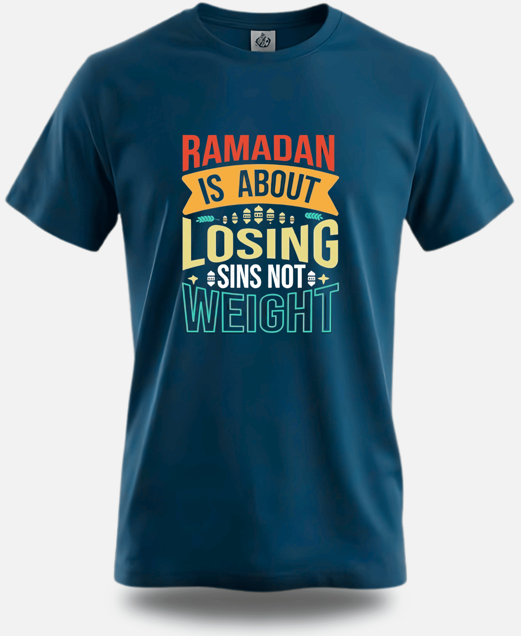 Eagle Squat tee - Ramadan Warrior | Fasting, Praying, Grinding - Eagle Squat